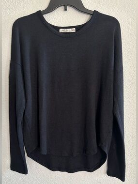 Rag & Bone women’s Black Long-Sleeve Crewneck Tee